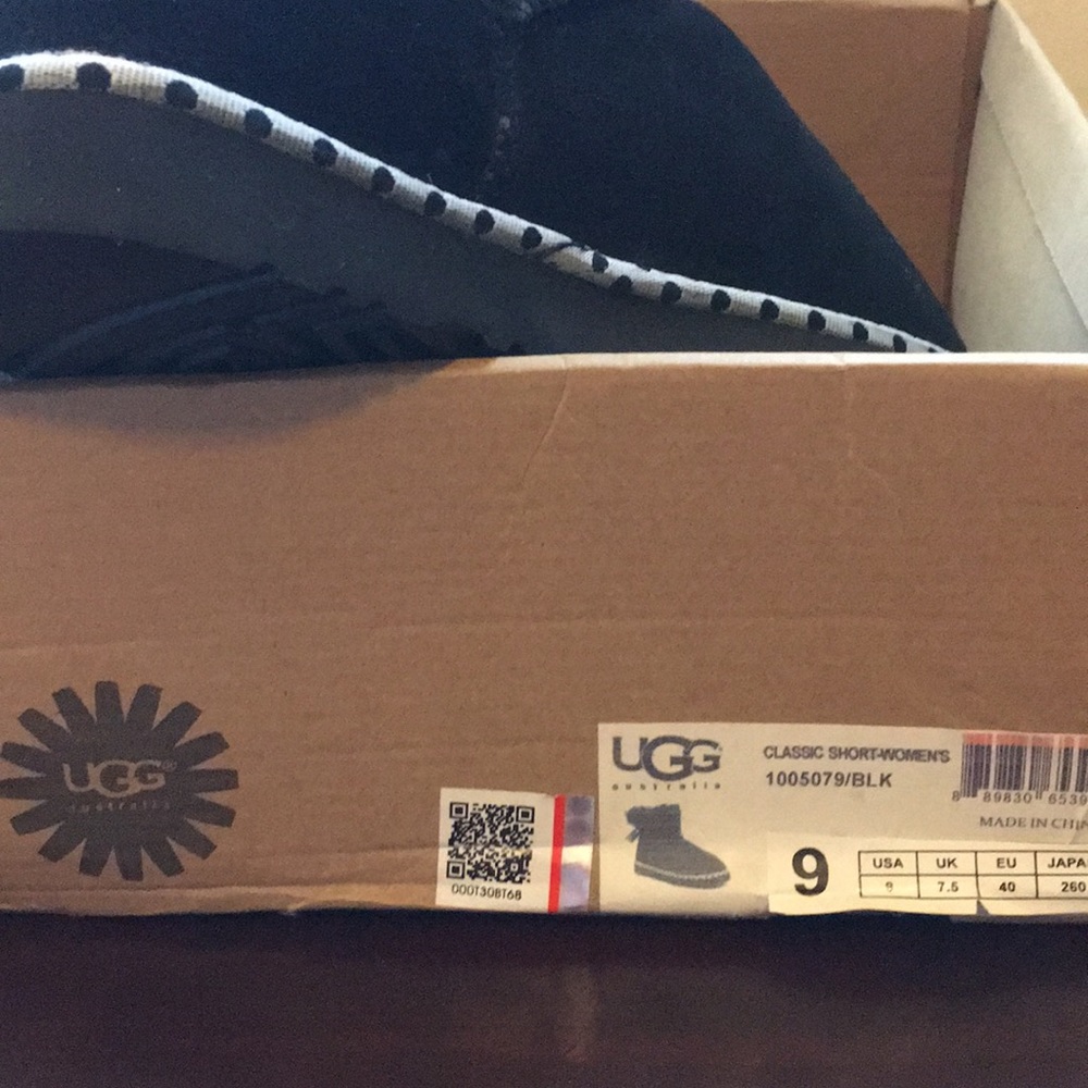 Black Polka Dot Ugg Boots